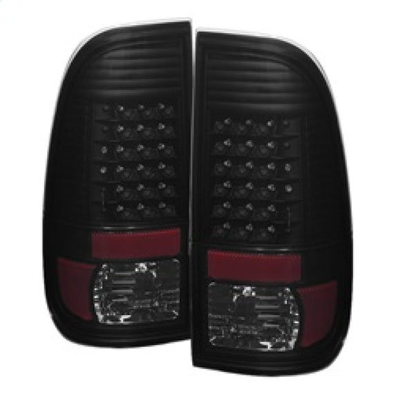 xTune Ford F250/350/450/550 Super Duty 99-07 LED Tail Lights Black Smoke ALT-JH-FF15097-LED-BKSM 9027642