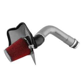 Xtune Chevy Silverado 2004-2005 6.6L V8 Intake ( w/Heat Shield Red Filter ) Gray IN-HS-CS04V8D-66-GY 9932564
