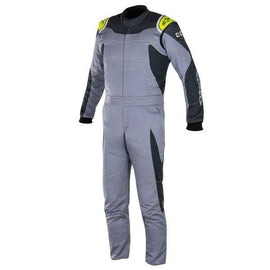 ALPINESTARS GP TECH SUIT BLACK SZ 48 SFI LVL 5/FIA  3-LAYER CUFF-BOT