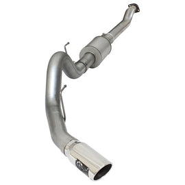 aFe Atlas 4" AL Cat Back Exhaust For 15-19 Ford F150 2.7L 3.5L V6 EcoBoost 49-03069-P