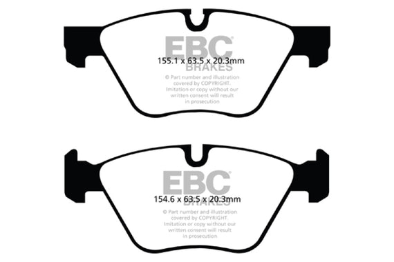 EBC 11+ BMW 528 2.0 Turbo (F10) Ultimax2 Front Brake Pads UD1504