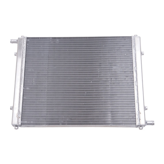 Edelbrock Heat Exchanger Single Pass Single Row 31 000 Btu/Hr 22In W X 16 5In H X 1 5In D Black 15405