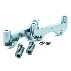 Alcon 2007+ Jeep JK w/ 6x5.5in Hub 355x22mm Rotor 4-Piston Calipers Rear Brake Upgrade Kit - Red BKR5059D17
