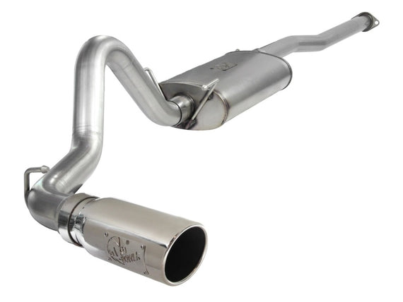 aFe Power Cat Back Exhaust System Fits 2005-2012 Toyota Tacoma V6 4.0L Pol Tip 49-46001-1P