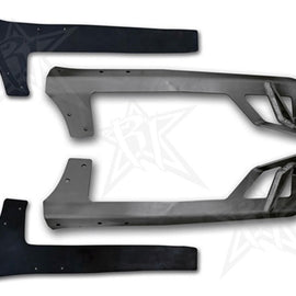 Rigid Industries 50" LED Light Bar Upper Windshield Mount Brackets For 07-18 JK 40131