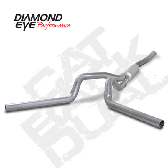 Diamond Eye KIT 4in Catback DUAL AL CHEVY/GMC 6.6L 2500/3500 2006-2007.5 K4124A