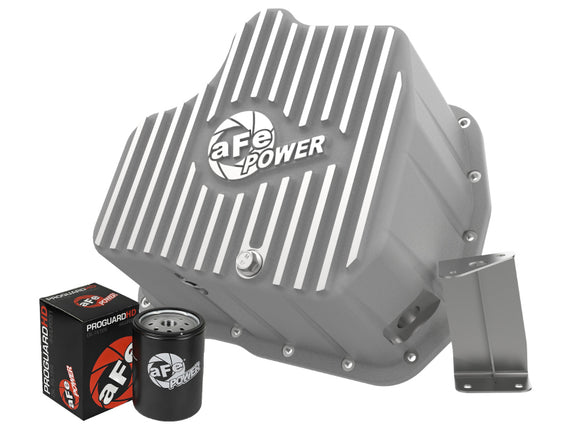 aFe Street Series Deep Engine Oil Pan 01-10 GM Duramax V8-6.6L (td) 46-70330