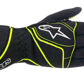 ALPINESTARS TECH 1-KX GLOVE BLACK YELLOW FLUOR SZ XXL