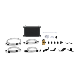 Mishimoto 04-06 Pontiac GTO 5.7L/6.0L Thermostatic Oil Cooler Kit - Black MMOC-GTO-04TBK