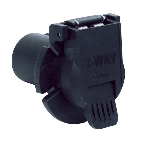 Westin 7-Way U.S. Car Replacement Connector GM Vehicles - Twist Lock - Black 65-75047