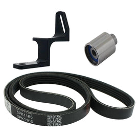 Torque Solution TS-SU-440BK-K Reversed Intake Manifold Alternator Relocation Bra TS-SU-440BK-K