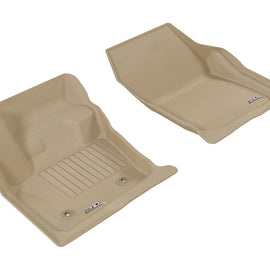3D Maxpider L1FR06011502 1st Row 2 Piece Floor Liners for 2013-2016 Ford Fusion L1FR06011502