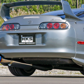 HKS 31008-BT001 HI-POWER RACING MUFFLER Exhaust System for 93-98 Toyota Supra 31008-BT001