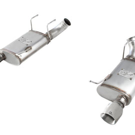 aFe MACHForce XP Exhaust 11-14 Ford Mustang GT V8-5.0L 3in. SS Axle-Back w/Polished Tips 49-43052-P
