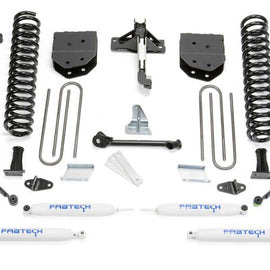 Fabtech 08-16 Ford F250/350 4WD 8in Basic Sys w/Perf Shks & Rr Lf Sprngs K2127