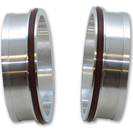 Vibrant Vanjen Aluminum Weld Fittings for 4in OD Tubing (for use with part #12568) - Sold In Pairs 12548