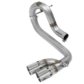 aFe Rebel Series DPF-Back 3in Side Exit SS Exhaust w/ IC Polished Tips 2016 GM Colorado/Canyon 2.8L 49-44065-P