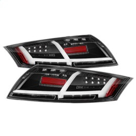 Spyder for Audi TT 07-12 LED Tail Lights Black ALT-YD-ATT07-LED-BK (5081674) 5081674