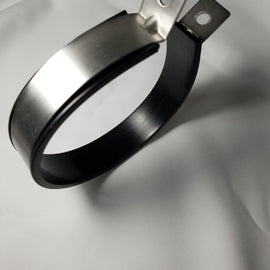 Ticon Industries 4.6in Canister w/ EPDM Rubber Muffler Strap 108-00500-0116