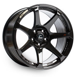 COSMIS RACING MR7 18X9 +25MM 5X100 BLACK Wheel/Rim