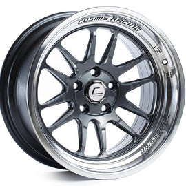 COSMIS RACING XT-206R 18X11 +8MM 5X114.3 GUN METAL W/ MACHINED LIP Wheel/Rim