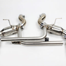 Mishimoto 2016+ Chevrolet Camaro SS Quad-Tip Pro Axle-Back Exhaust w/ Polished Tips MMEXH-CAM8-16AQTPP