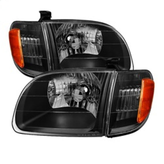 xTune Toyota Tundra Regular/Access Cab 00-04 OEM Style Headlights & Corner Lights HD-JH-TTUN00-AM-BK 9033292