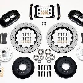 Wilwood Narrow Superlite 6R Front Hub Kit 14.00in Drilled 70-78 Camaro 140-10486-D