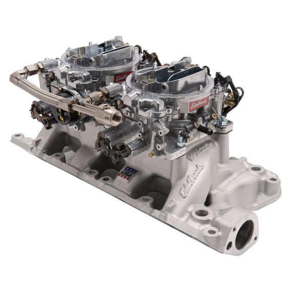 Edelbrock Dual Quad Kit RPM Air-Gap 289-302 Ford 2035