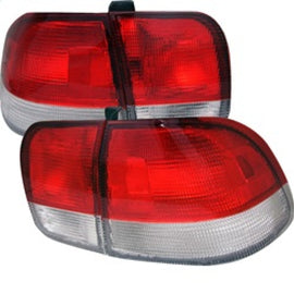 Spyder Honda Civic 96-98 4Dr Euro Style Tail Lights Red Clear ALT-YD-HC96-4D-RC 5005052