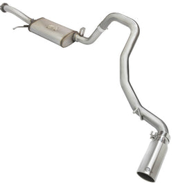 aFe MACH Force-Xp 2-1/2in Cat-Back Exhaust System w/ Polished Tip 01-19 Nissan Patrol V6 4.8L 49-36115-P