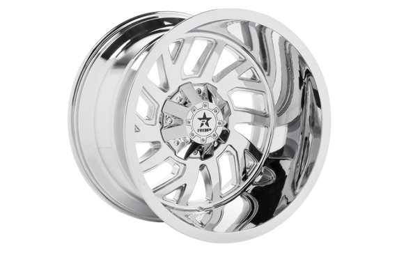 RBP 65R Glock 22x14 6x139.7 BP / 4.5 BS -76mm Offset 108mm CB (Hub Centric) Chrome Wheel 65R-2214-83-76C
