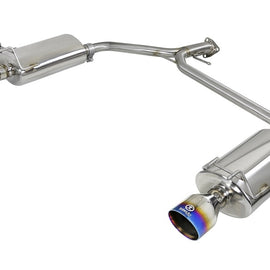aFe Takeda 2.25-1.75in 304 SS Axle-Back Exh w/Blue Flame Tips 13-17 Honda Accord Sport Sedan I4-2.4L 49-36604-L