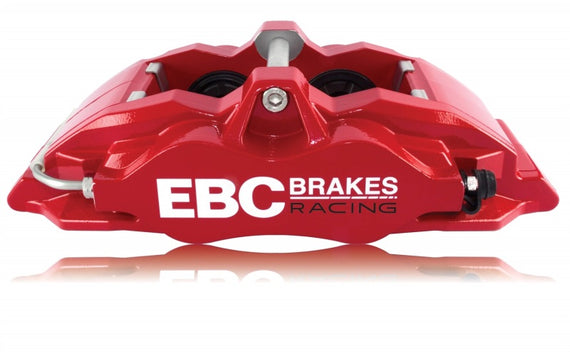EBC Racing 92-00 BMW M3 (E36) Front Right Apollo-4 Red Caliper (for 355mm Rotor) BC4104RED-R