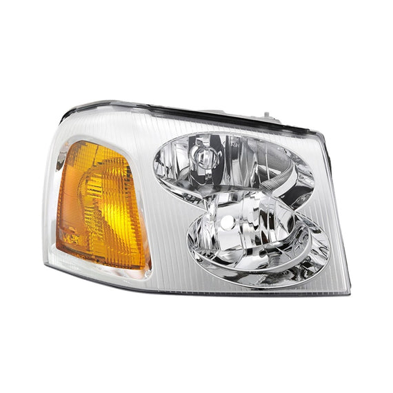 xTune 02-09 GMC Envoy Passenger Side Headlight - OEM Right (HD-JH-GEN02-OE-R) 9042683