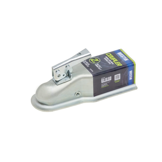 Westin Coupler 2in Ball 3in Channel - Silver 65-691203