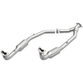 MagnaFlow Direct Fit Catalytic Converter OEM 2003 Land Rover Discovery Underbody 4551028