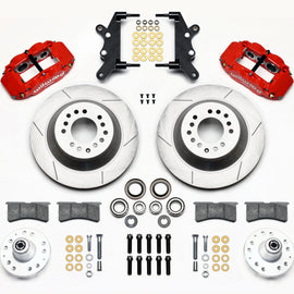Wilwood Narrow Superlite 6R Front Hub & 1PC Rtr Kit 12.88in-Red 60-68 Ford / Mercury Full Size 140-13654-R