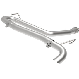 aFe Takeda 2-1/2in 304 SS Axle-Back Exhaust (No Muffler) 18-21 Hyundai Kona L4 1.6L (t) 49-37017NM