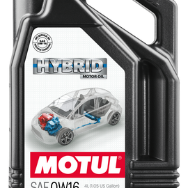 Motul 4L OEM Synthetic Engine Oil Hybrid 0W16 API SN 107154