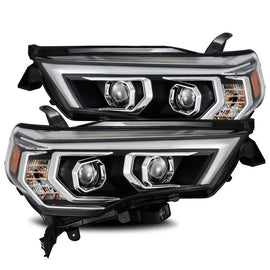 AlphaRex for 14-20 Toyota 4Runner PRO Proj Headlights Black w/ Sequential Signal 880732