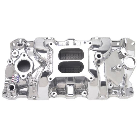 Edelbrock Perf RPM Manifold Polished 71011