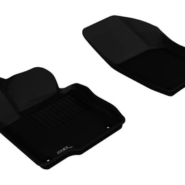 3D MAXpider 12-17 Fits Volkswagen Passat Kagu 1st Row Carbon Fiber Floor Mat L1VW05611509