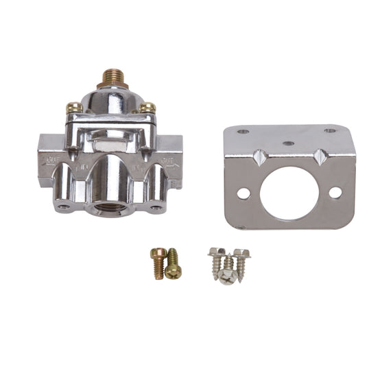 Edelbrock Fuel Regulator 1-4 PSI Chrome 1789