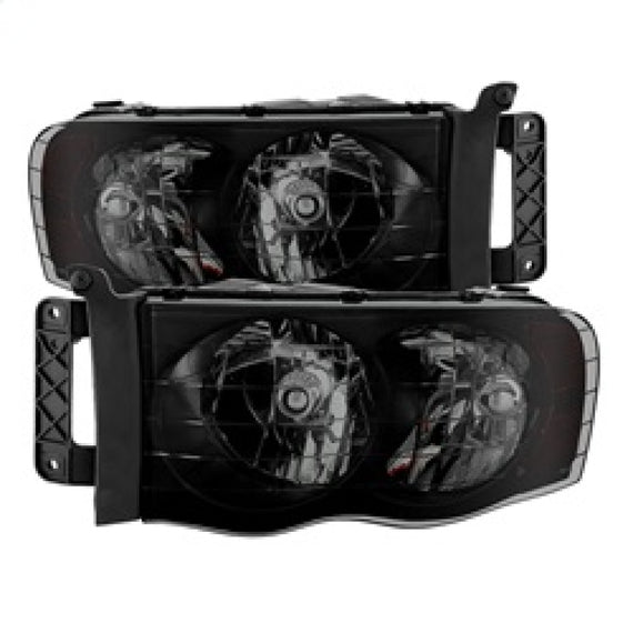xTune Dodge Ram 1500 02-05 Amber Crystal Headlights HD-JH-DR02-AM-BSM 9030352
