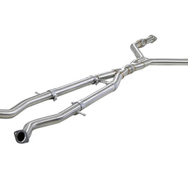 aFe Takeda Y-Pipe 2.5"-3" Exhaust System For Infiniti 2016-2019 Q50 Q60 3.0T 49-36131