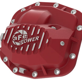 aFe Pro Series Front Differential Cover Red 2018+ Jeep Wrangler (JL) V6 3.6L (Dana M186) 46-71010R