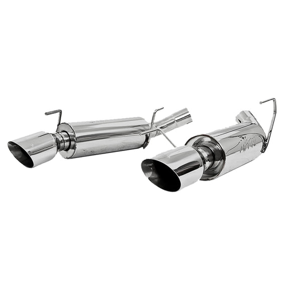 MBRP DUAL MUFFLER EXHAUST 2005-2010 FORD MUSTANG GT 304 STAINLESS STEEL S7200304 S7200304