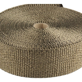 Torque Solution Exhaust Wrap Universal 1inx50ft - Volcanic Rock TS-EW-1X50L