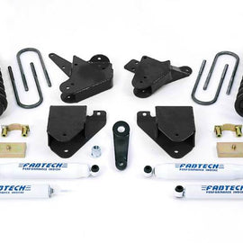 Fabtech 05-07 Ford F250 2WD V8 Gas 6in Basic Sys w/Perf Shks K20601